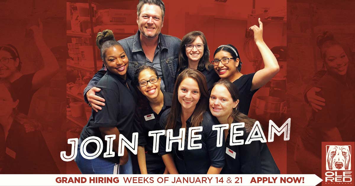 Join the team! Grand hiring weeks of January 14 & 21