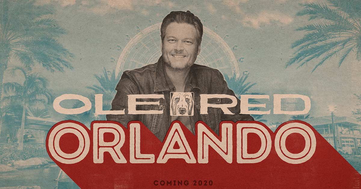 Blake Shelton and Ryman Hospitality Properties, Inc. To Bring Ole Red