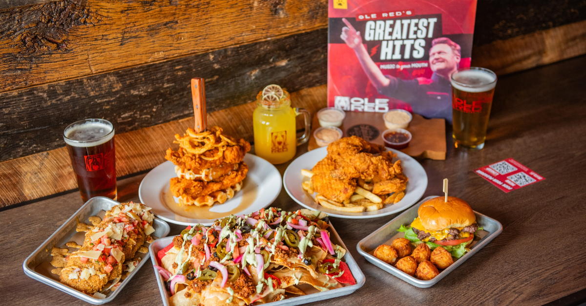 New Menus Just Dropped: Check Out Ole Red’s Greatest Hits