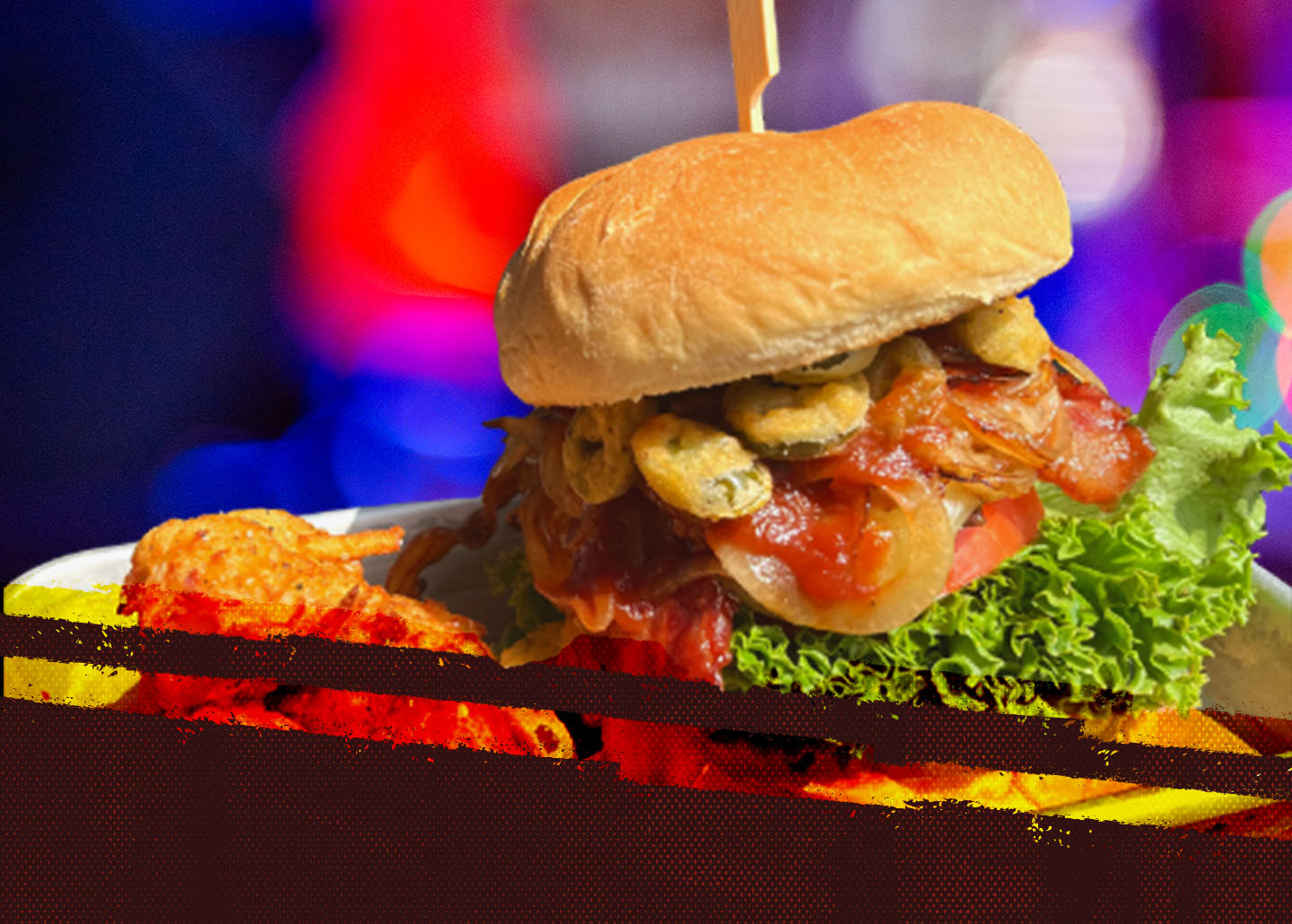 Ole Red's Honky-Tonk Heatwave Burger