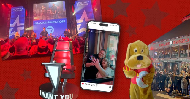 Collage of moments from Ole Red's 2025 year.